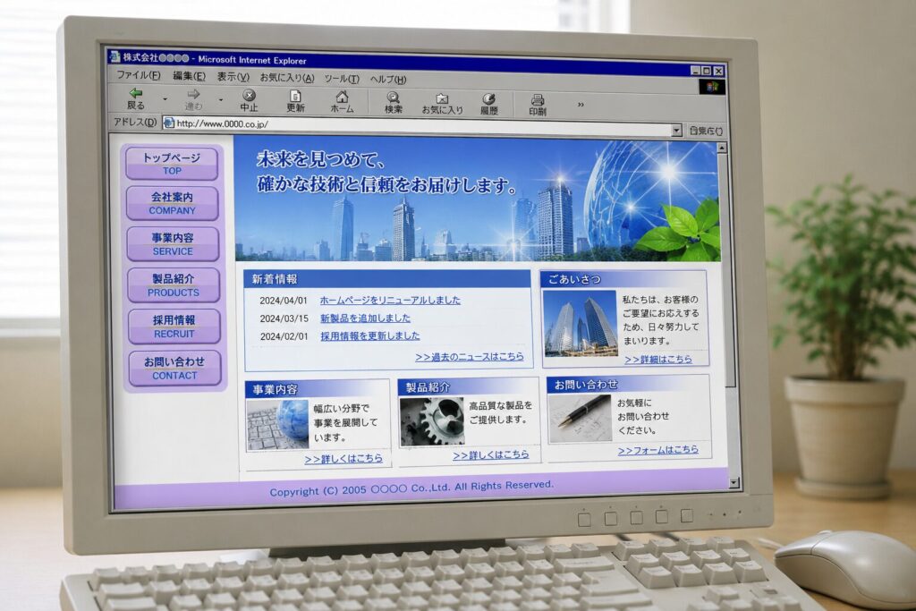 古いホームページを放置すると危険？見直すべきポイントを解説