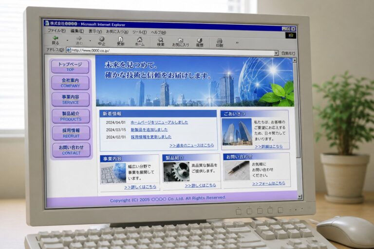 古いホームページを放置すると危険？見直すべきポイントを解説