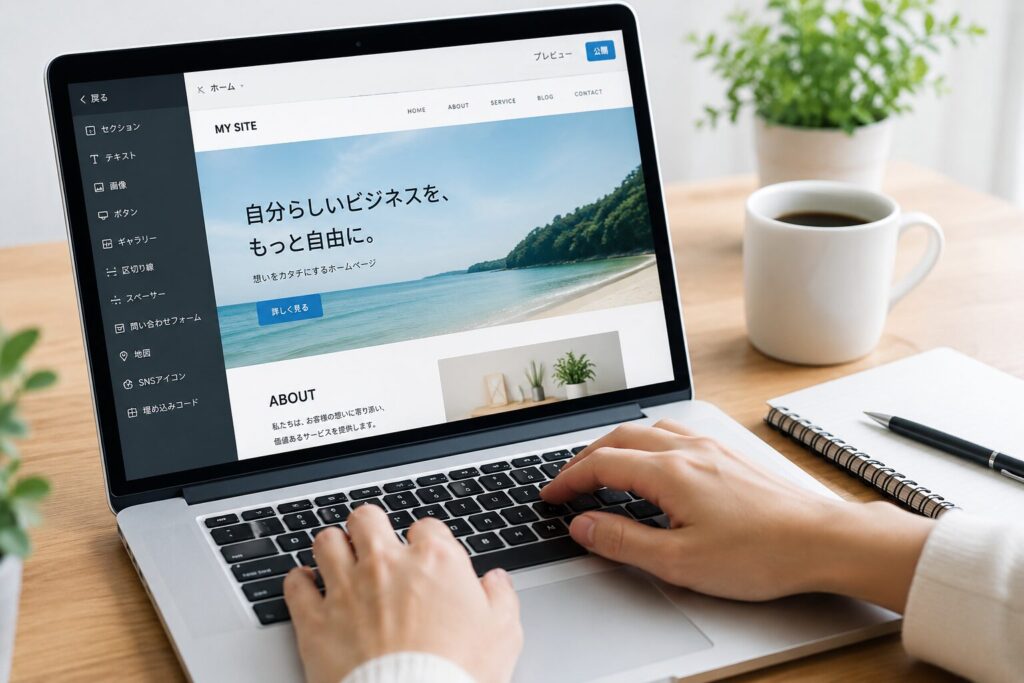 ホームページを自分で作る