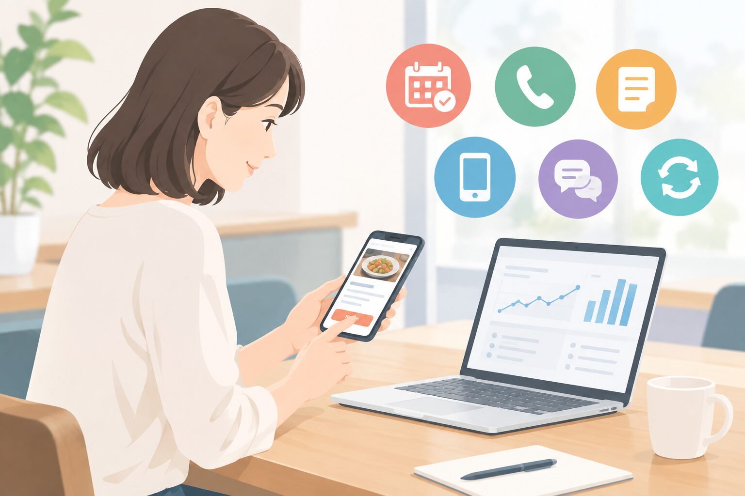 改善後に確認したいポイントと期待できる成果のイメージ