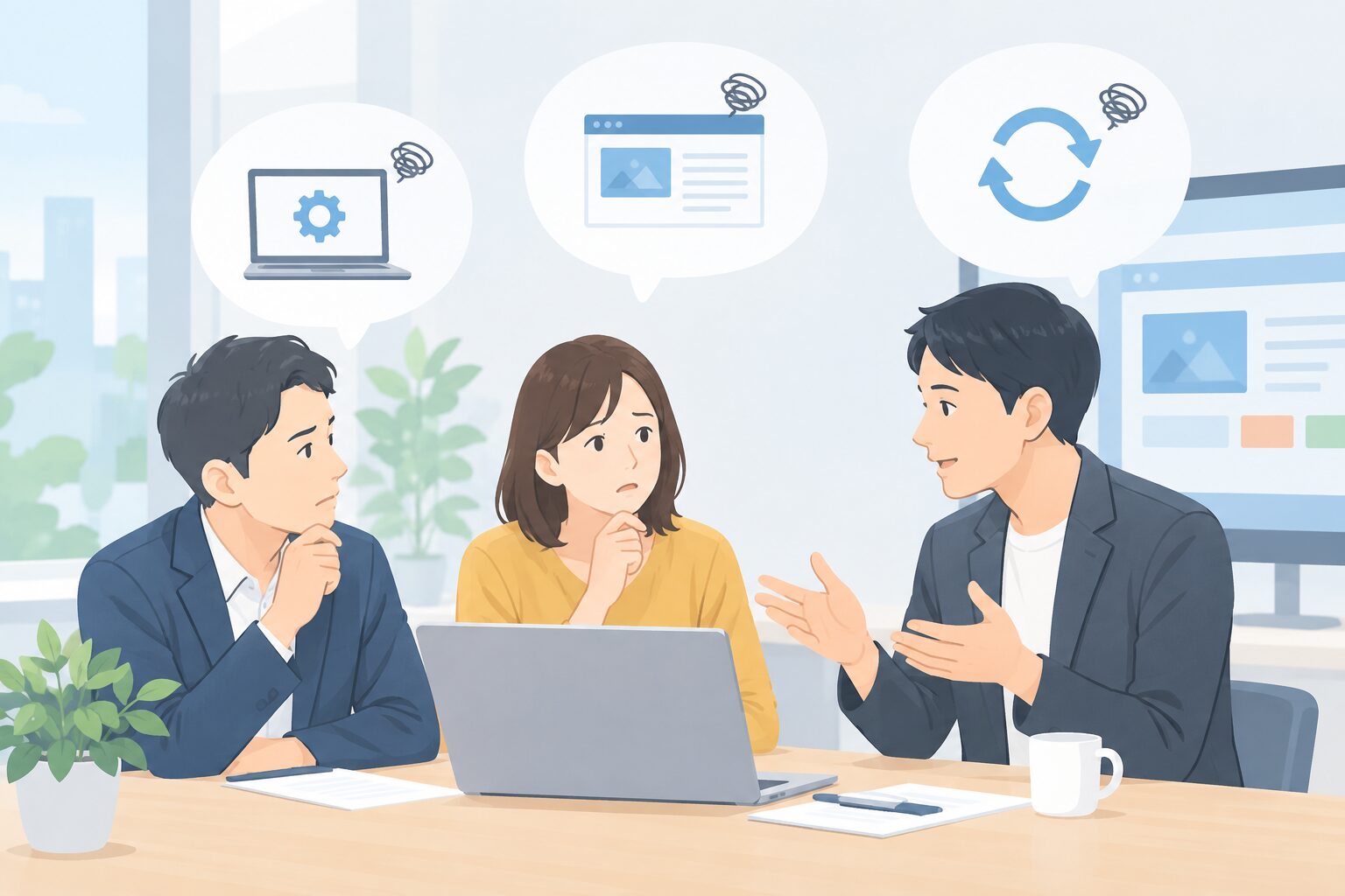 さいたま市の中小企業が陥りやすいIT活用の失敗のイメージ