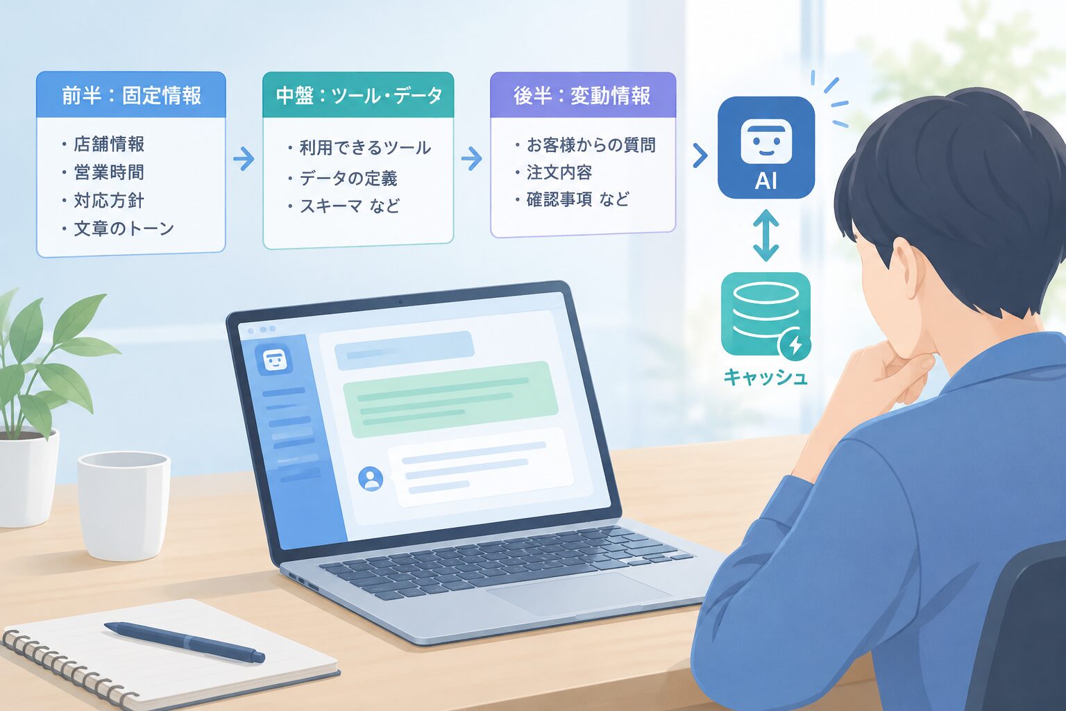 キャッシュヒット率を高めるために実務でできることのイメージ